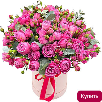 цветы в коробке в Тюмени