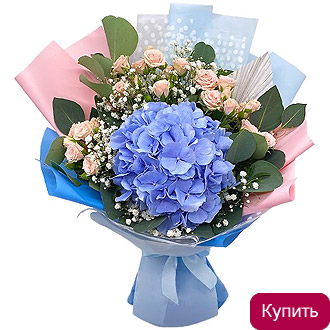 доставка цветов гортензий