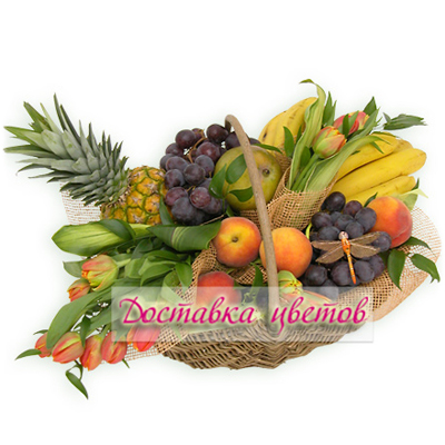 Корзина с фруктами Изобилие