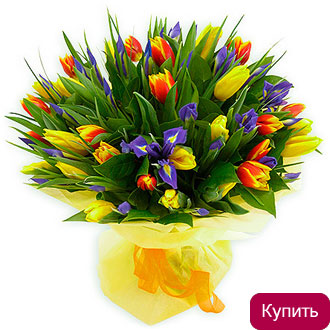 Букет из тюльпанов