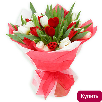 Красные тюльпаны